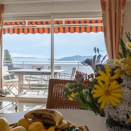 3 Pieces Avec Vue Sur La Baie, 4 Personnes, Parking - Fr-1-803-34 Lägenhet *